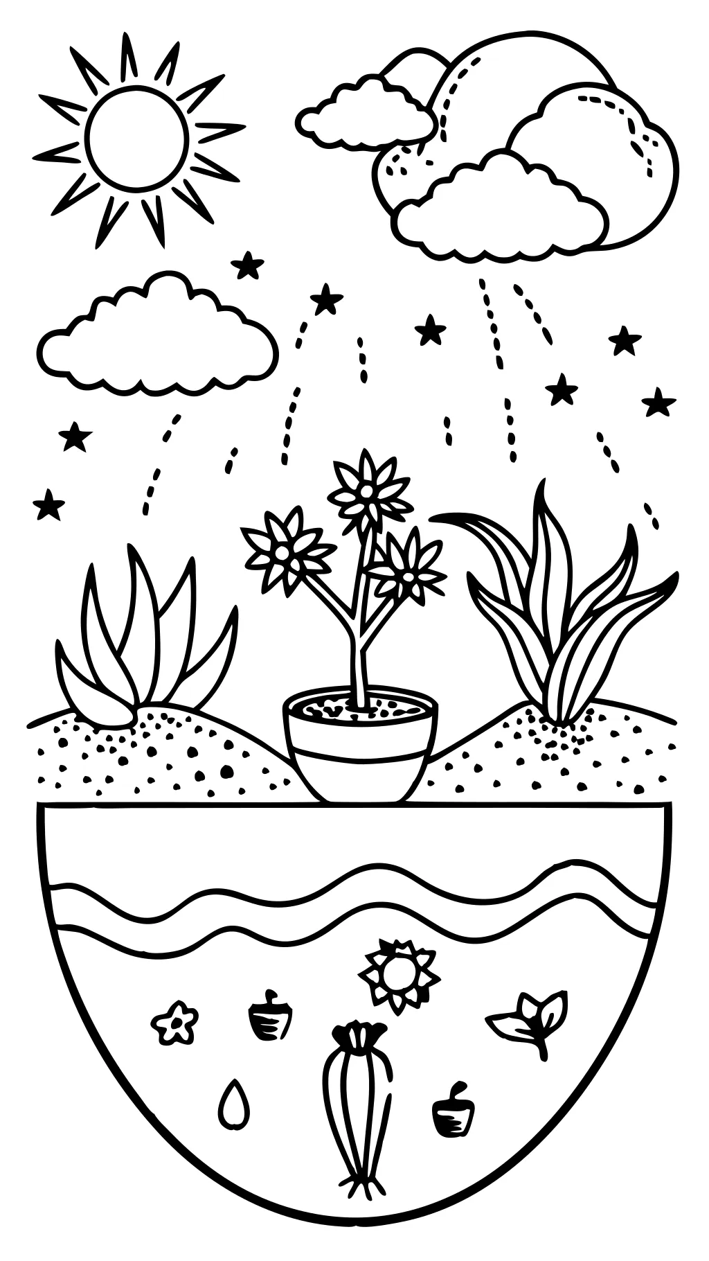 parable of sower coloring page